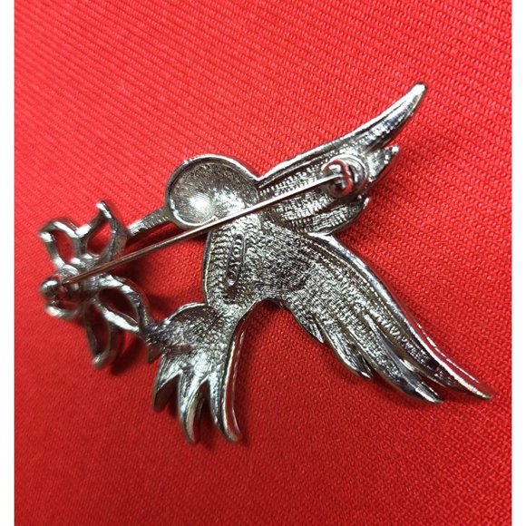 Vintage Avon Fluttering Hummingbird Pin 1992 - Picture 8 of 10